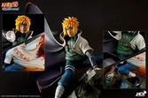 Naruto shippuden statuette 1/8 battle of destiny namikaze minato vs kurama 59 cm