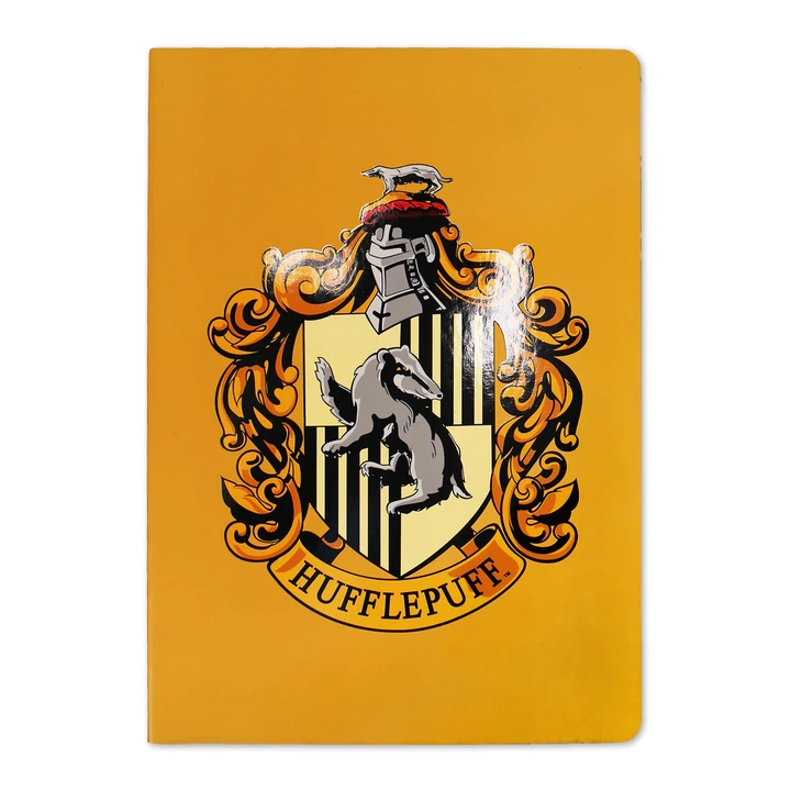 Harry potter poufsouffle cahier a5