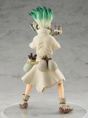 Dr. stone statuette pvc pop up parade senku ishigami (re-run) 17 cm
