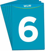 Lots 6 jeux vidéo - WII U