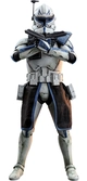 Star wars the clone wars figurine 1/6 captain rex 30 cm