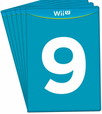 Lots 9 jeux vidéo - WII U