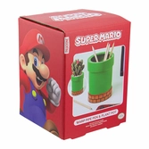 Super mario - tuyau - pot à plantes et à stylos