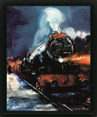 Harry potter - poudlard express - poster lenticulaire 3d 29x24x4cm