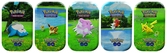 Pokémon jcc - mini-boîtes pokémon go (Évoli/leuphorie/magicarpe/pikachu/ronflex 1x boite aléatoire)
