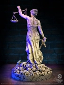 Metallica statuette rock ikonz on tour lady justice