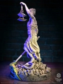 Metallica statuette rock ikonz on tour lady justice