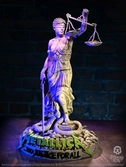 Metallica statuette rock ikonz on tour lady justice