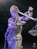 Metallica statuette rock ikonz on tour lady justice