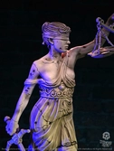 Metallica statuette rock ikonz on tour lady justice