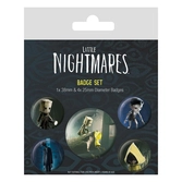 Little nightmares pack 5 badges little nightmares ii