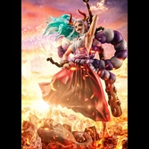 One piece statuette pvc portrait of pirates wa-maximum yamato 27 cm