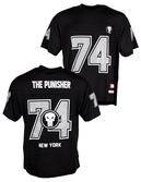 Marvel - the punisher - t-shirt sports us replica unisex (xl)