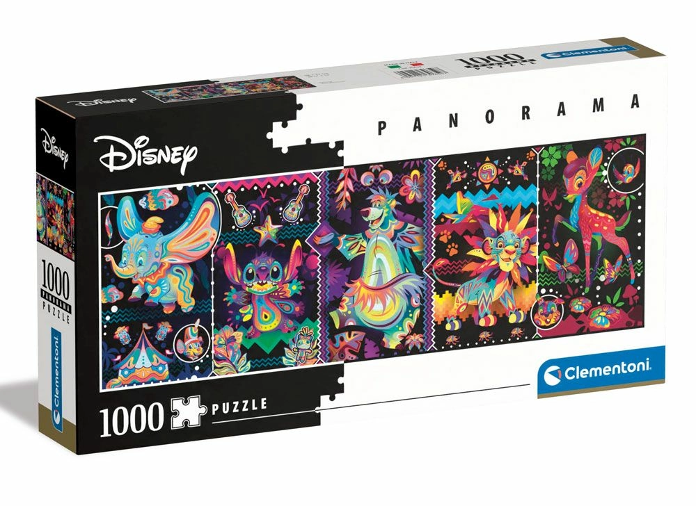 Disney panorama puzzle popart (1000 pièces)