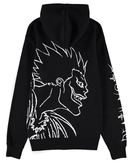 Death note - ryuk - sweat à capuche zipper homme (xxl)