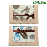 Studio ghibli - mon voisin totoro - boite cadeau 3 serviettes