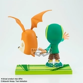 Digimon - takeru & patamon - figurine dxf-adventure archives 11cm