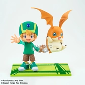 Digimon - takeru & patamon - figurine dxf-adventure archives 11cm