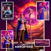 Disney mirrorverse - belle - figurine 13cm