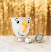 Disney - tasse zip et infuseur de thé madame samovar