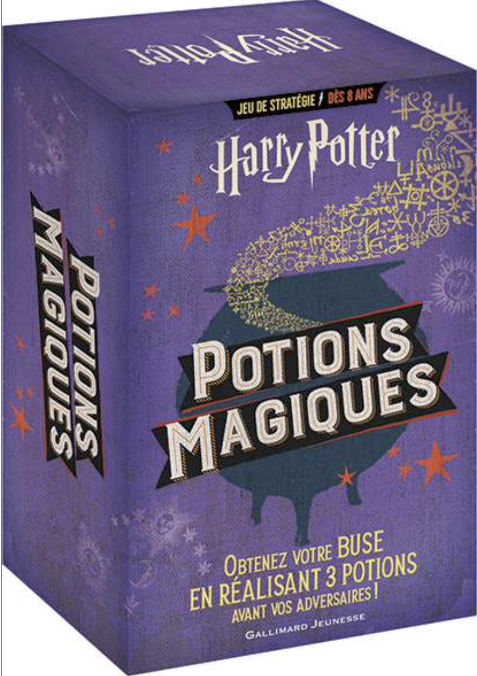 Harry potter potions magiques jeu de stratégie gallimard