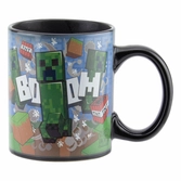 Minecraft - creeper - mug thermoréactif