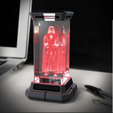 Star wars - dark vador - lampe holographique 13cm