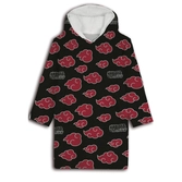 Naruto - akatsuki - sweat poncho coral fleece - taille adulte