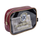 Harry potter - poudlard express - trousse de toilette 2pc