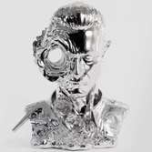 Buste T-1000 Art Mask Liquid Metal 1/1 - 44 cm