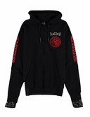 House of the dragon - pull à capuche zipper homme (xl)