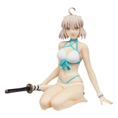 Fate/grand order statuette pvc noodle stopper assassin / okita j soji 11 cm