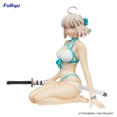 Fate/grand order statuette pvc noodle stopper assassin / okita j soji 11 cm