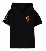 Spiderman - pull à capuche manche courte enfant (146/152)