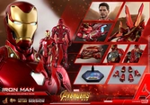 Avengers infinity war figurine diecast movie masterpiece 1/6 iron man 32 cm
