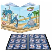 Pokémon - portfolio seaside - lokhlass & leviator/magicarpe a4 - 9 pochettes