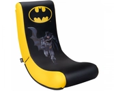 Dc comics-fauteuil gamer à bascule junior noir et jaune - batman