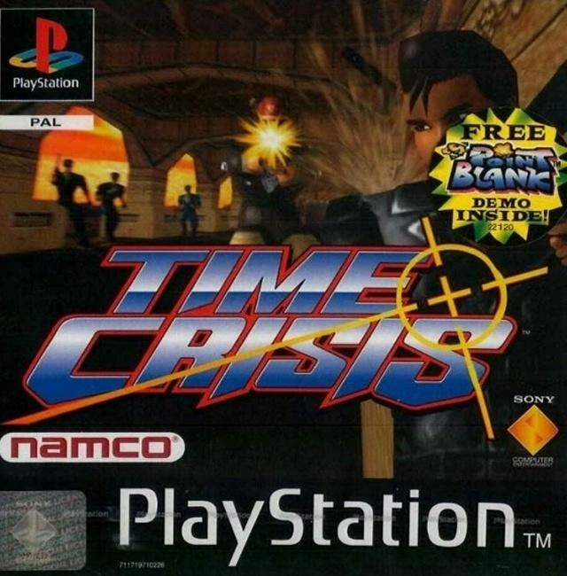 Time Crisis + Gun Namco PlayStation