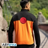 Naruto shippuden - veste réplique - naruto homme orange/noir (s)