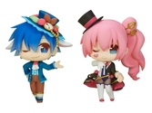 Hatsune miku statuettes pvc kaito & megrine ruka 10 cm