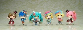 Hatsune miku statuettes pvc kaito & megrine ruka 10 cm