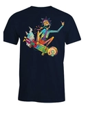 Rick et morty - morty skate - t-shirt homme (l)
