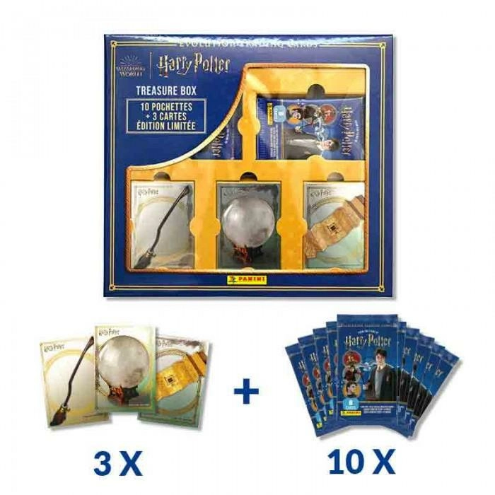 Panini treasure box harry potter evolution trading cards