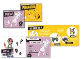 Pokemon - calendrier de l'avent grand format - 24 mini-guides