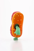 Fall guys: ultimate knockout figurine 1/20 pack 03 mint chocolate / hot dog skin 8 cm
