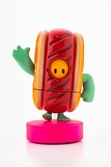 Fall guys: ultimate knockout figurine 1/20 pack 03 mint chocolate / hot dog skin 8 cm