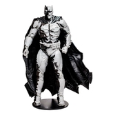 Dc direct figurine et comic book black adam batman line art variant (gold label) (sdcc) 18 cm