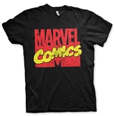 Marvel - vintage marvel comics logo - t-shirt (m) - T-Shirts