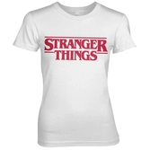 Stranger things - logo - t-shirt femme (xxl)