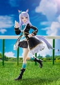 Uma musume pretty derby figurine figma umamusume: pretty derby mejiro mcqueen 14 cm
